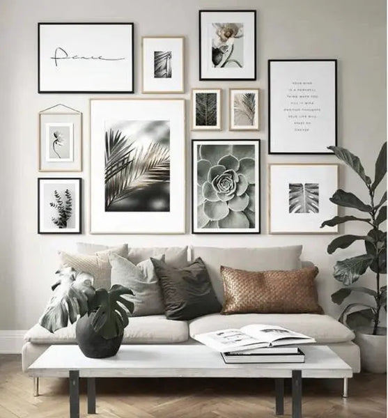 Decora tus paredes con estilo: posters y lienzos para dar vida a tus espacios