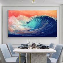 Giant Wave at Sunset