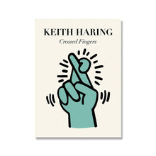 Keith Haring | CROSSED FINGERS