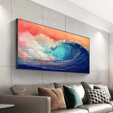 Giant Wave at Sunset
