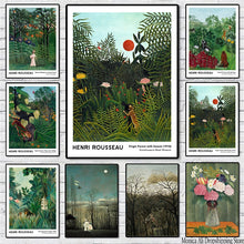 Henri Rousseau | Exotic Forest Jungle | The Equatorial Jungle