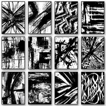 Splash of Abstraction: Exploring Black and White | #09