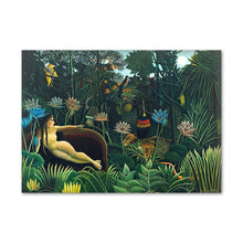 Henri Rousseau | Exotic Forest Jungle | Woman in the Jungle