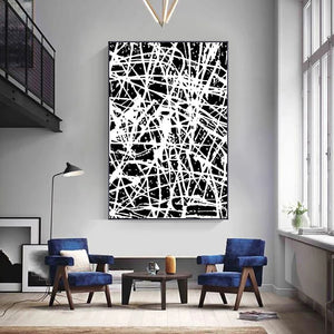 Splash of Abstraction: Exploring Black and White | #10