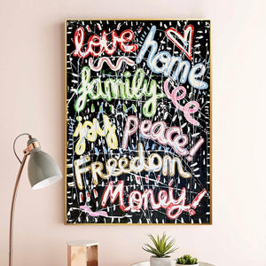 Graffiti Prints |Life Is Beautiful | Artwork #03
