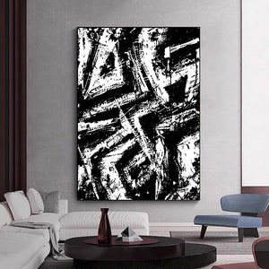 Splash of Abstraction: Exploring Black and White | #11