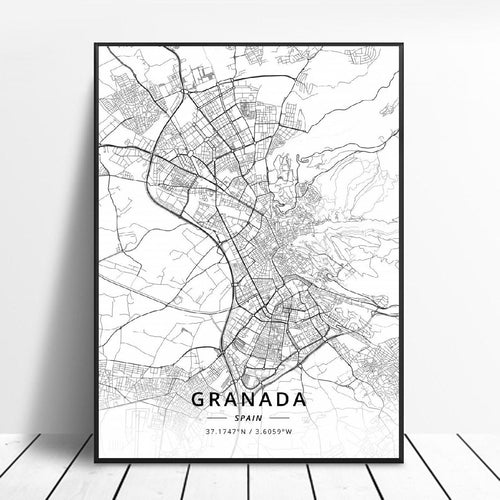 Granada City Map