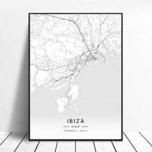Ibiza City Map