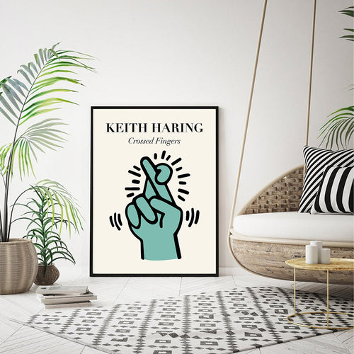 Keith Haring | CROSSED FINGERS