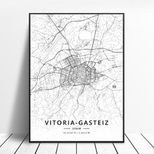 Vitoria-Gasteiz City Map