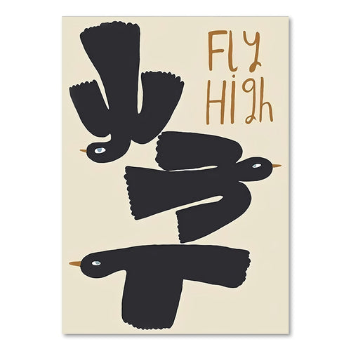 Boho Cartoon | FLY HIGH