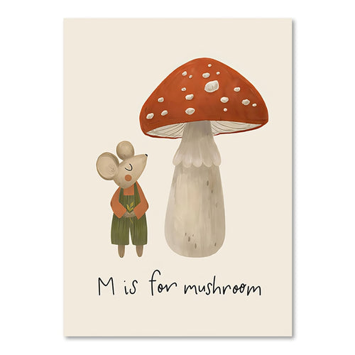 Boho Cartoon | MUSHROOM