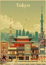 Tokyo | World Cities | Travel Poster
