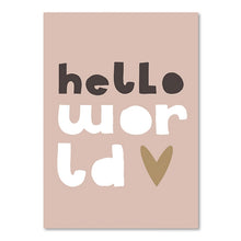 Boho Cartoon | HELLO WORLD