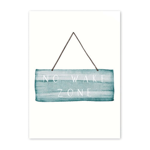 Blue Ocean Adventures | NO WAKE ZONE