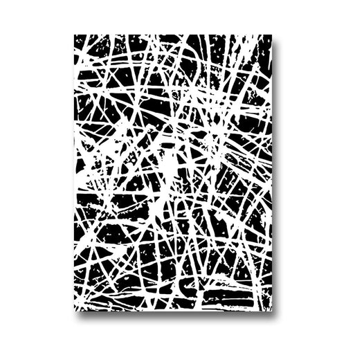 Splash of Abstraction: Exploring Black and White | #09