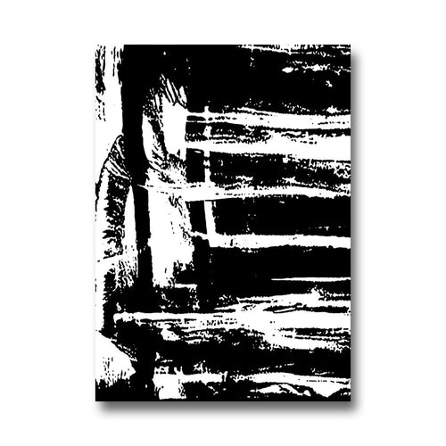 Splash of Abstraction: Exploring Black and White | #12