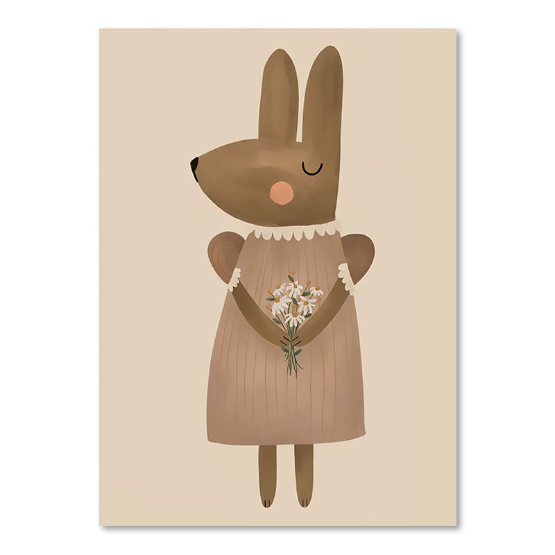 Boho Cartoon | BUNNY