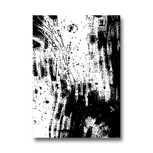 Splash of Abstraction: Exploring Black and White | #07