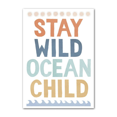 Little Surfers | Stay Wild Ocean Child