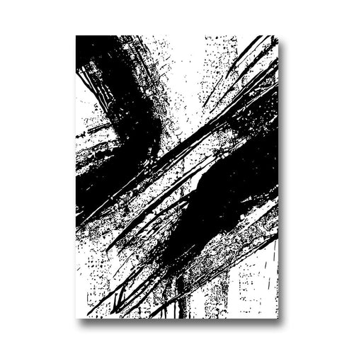 Splash of Abstraction: Exploring Black and White | #10