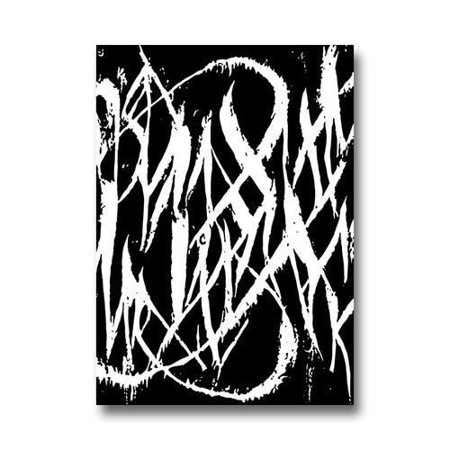Splash of Abstraction: Exploring Black and White | #15