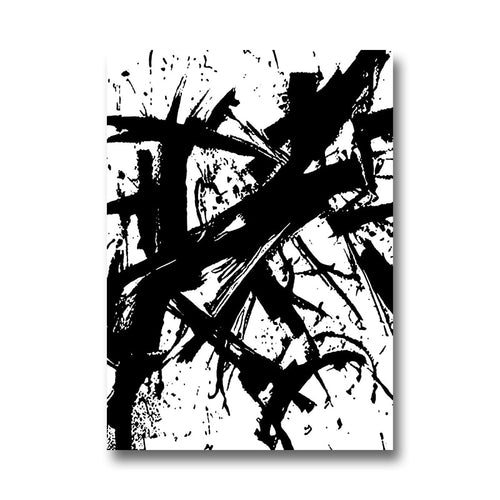 Splash of Abstraction: Exploring Black and White | #06