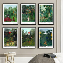 Henri Rousseau | Exotic Forest Jungle | The Equatorial Jungle