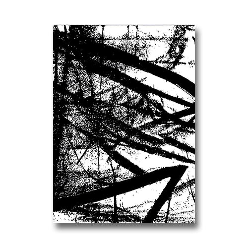 Splash of Abstraction: Exploring Black and White | #08