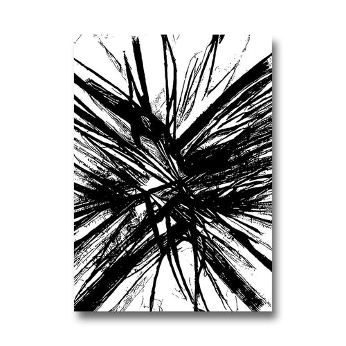 Splash of Abstraction: Exploring Black and White | #01