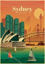 Sydney | World Cities | Travel Poster