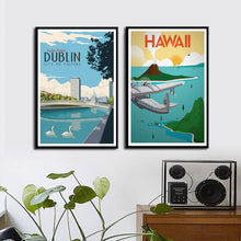 Vintage Travel Cities