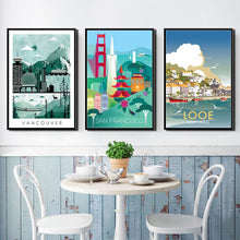 Vintage Travel Cities