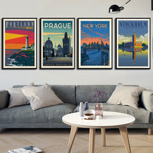 Vintage Travel Cities