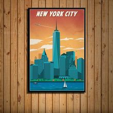 Vintage Travel Cities