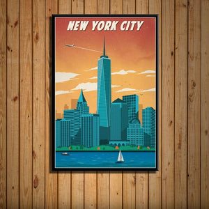 Vintage Travel Cities