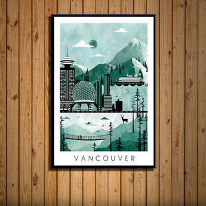 Vintage Travel Cities