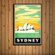 Vintage Travel Cities