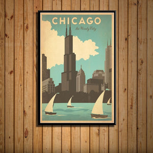 Vintage Travel Cities
