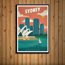 Vintage Travel Cities