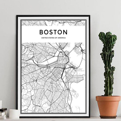 Boston City Map