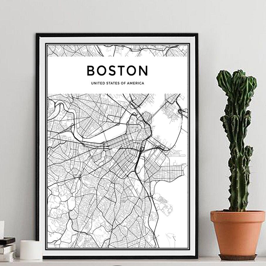 Boston City Map