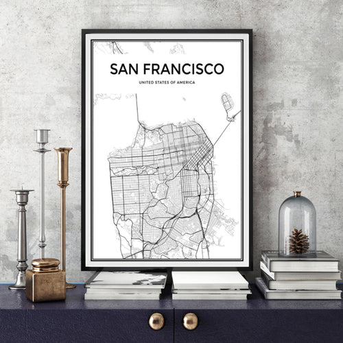 San Francisco City Map