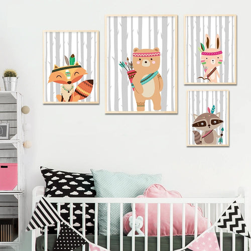 Tribe Woodland Animal